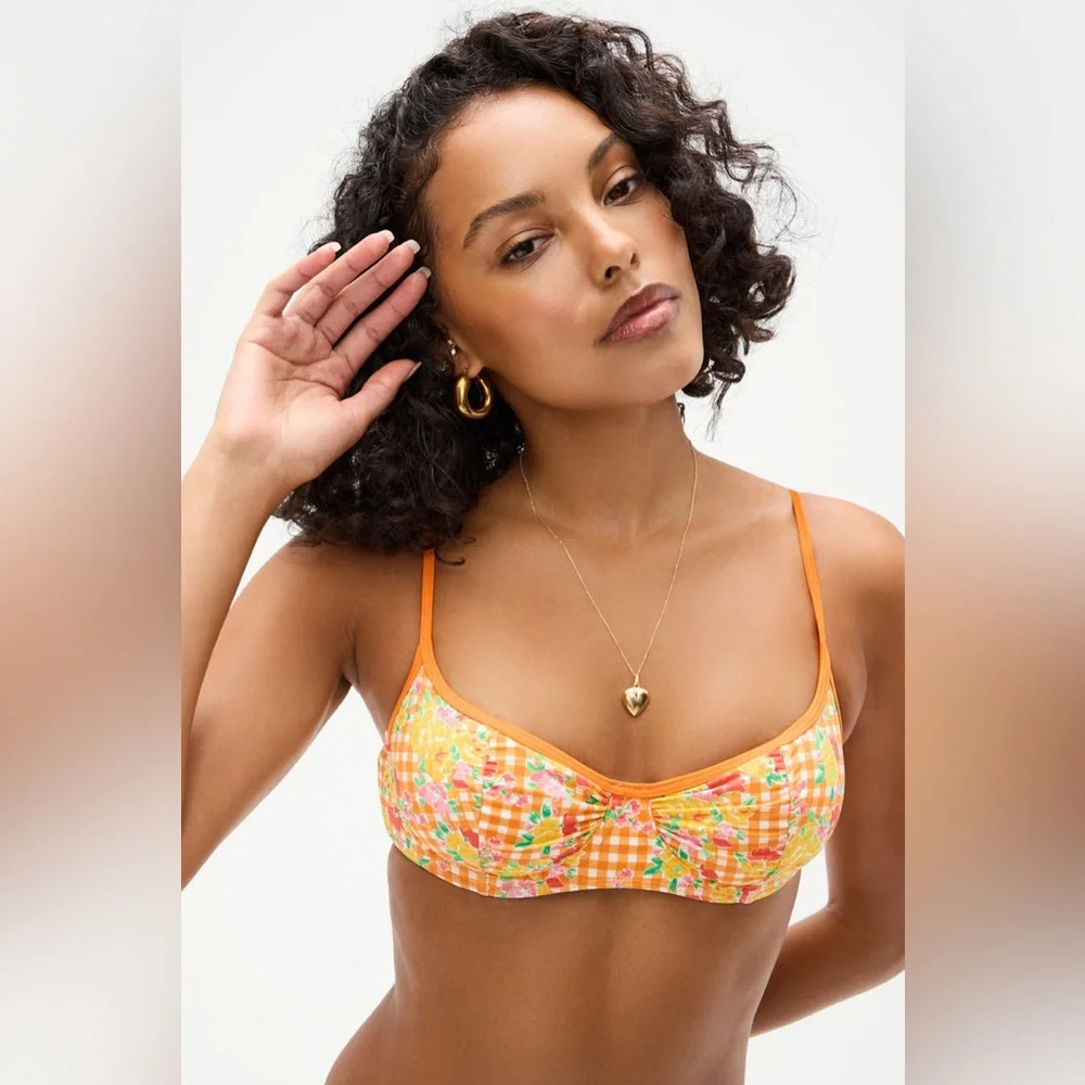 Frankie’s Bikinis Dean Floral Underwire Bikini Set - Picture 3 of 8